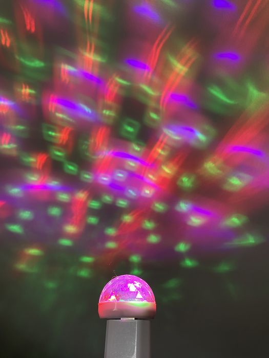 MINI LAMPKA LED • samochodowa • dyskotekowa • HIT