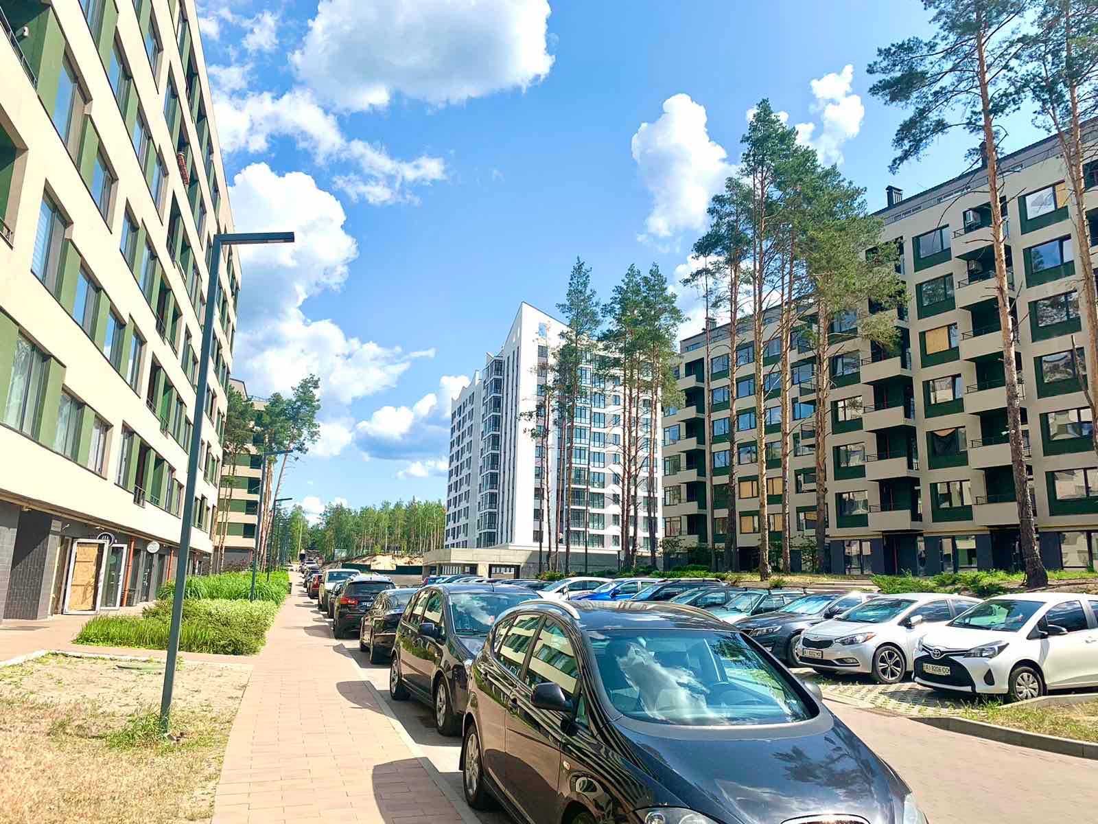 Без %  Продаж 1 кім. квартири, ЖК Park Town, Гостомель, Буча, 45м²