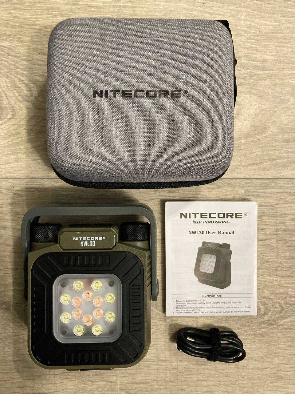 Антимоскітний ліхтар Nitecore NWL30 з акумулятором та кейсом