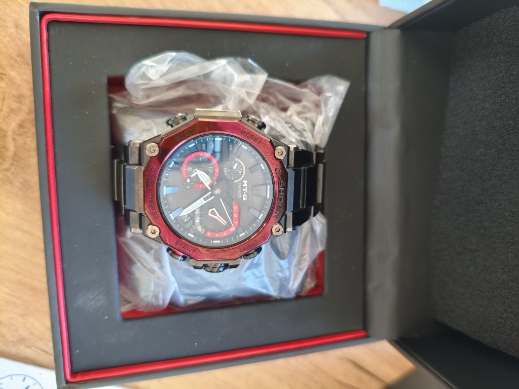 Gshock MTG-B2000BD-1A4ER - zamiana garmin 51mm