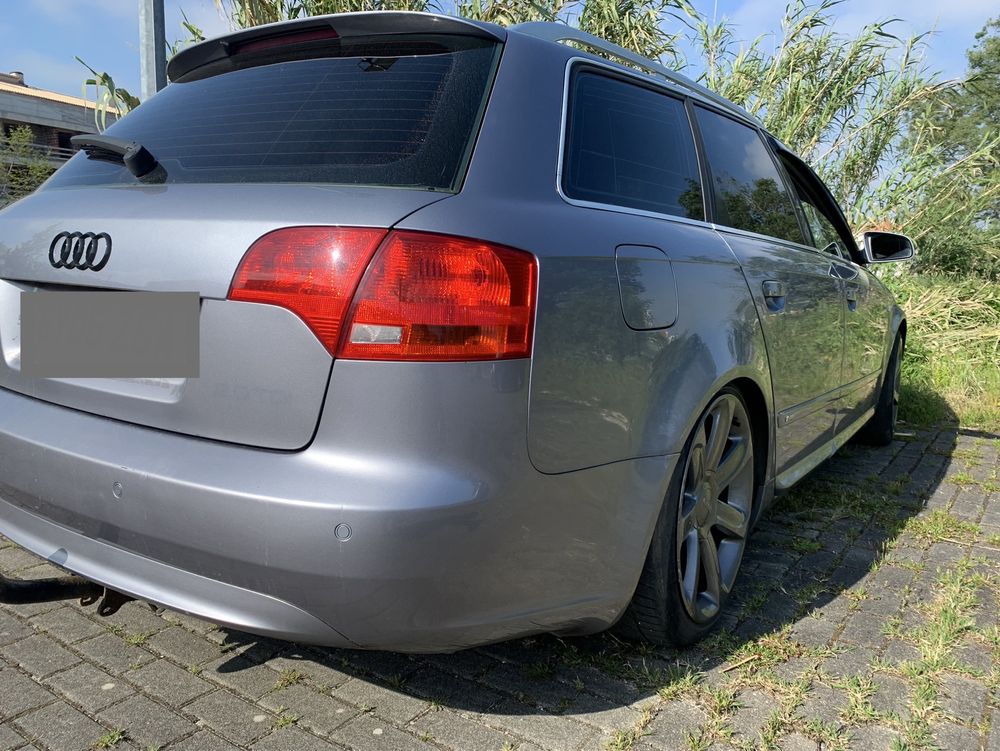 Traseira audi a4 b7 s-line