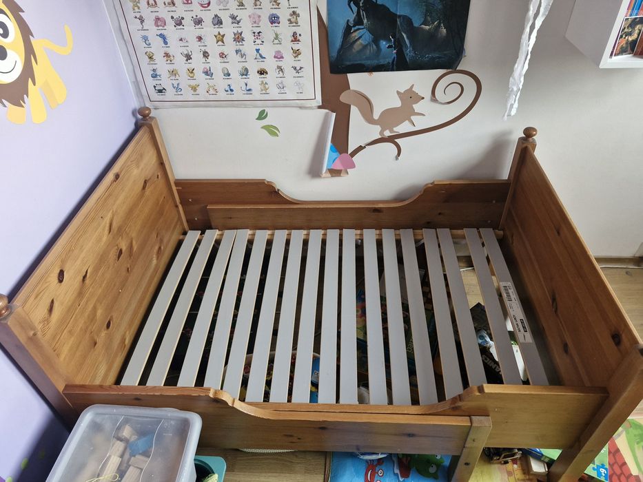 Łóżko rosnące z dzieckiem ikea