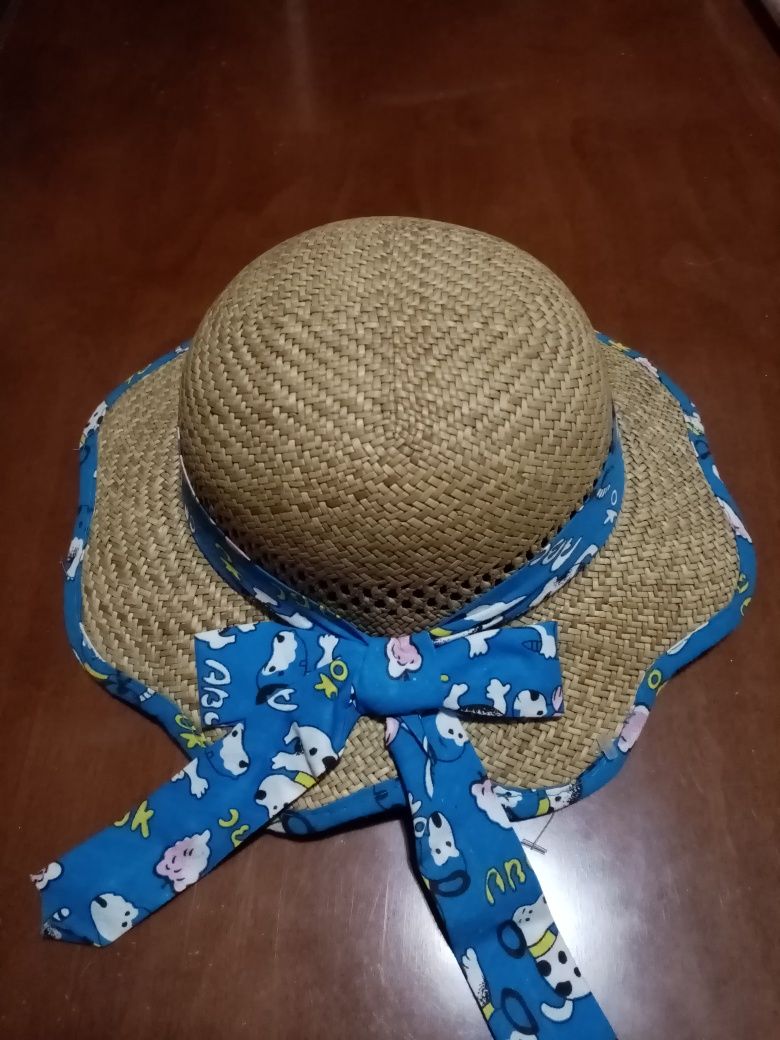 Детская шляпка из морской травы, дитячий капелюшок