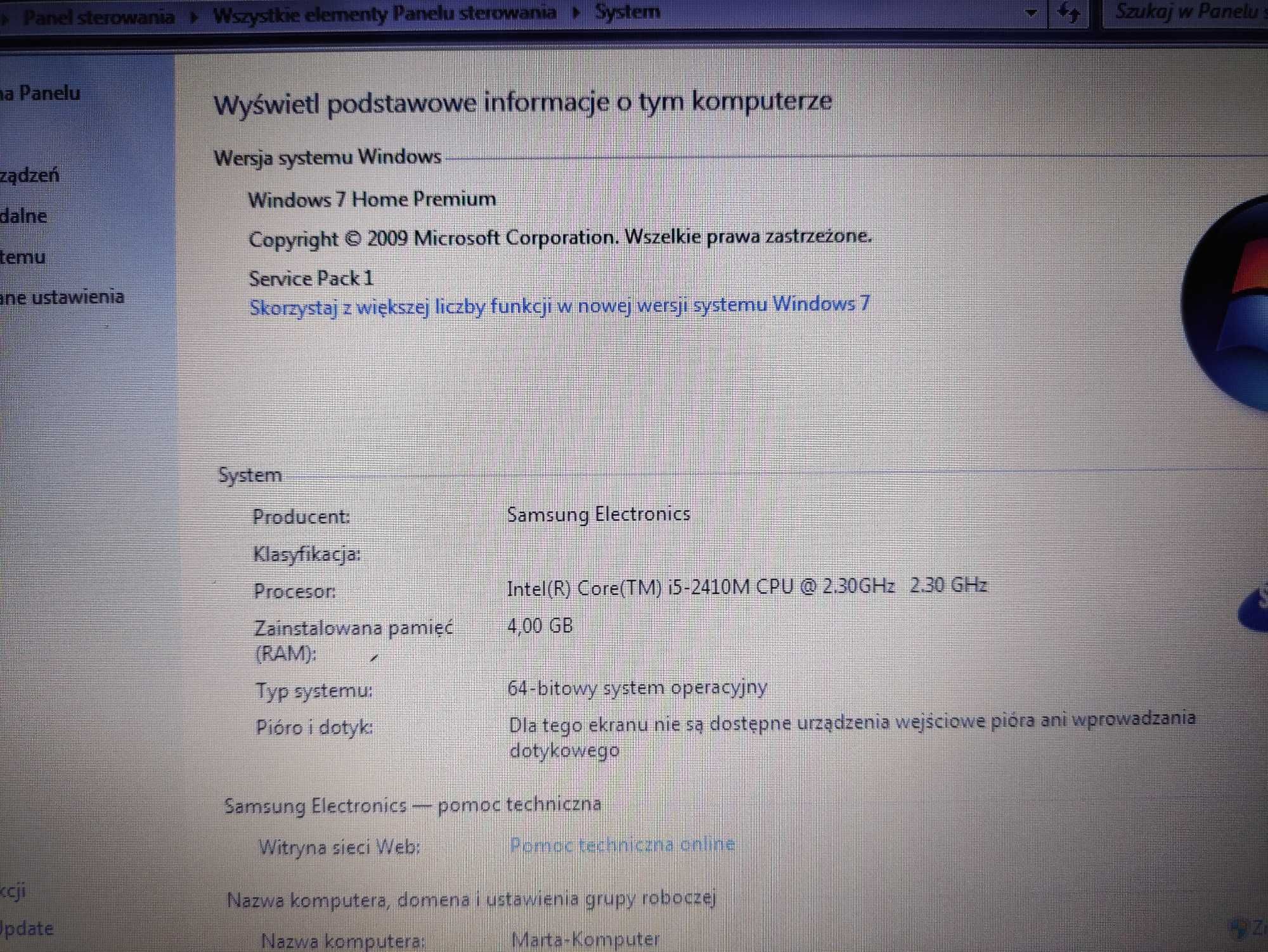 Laptop SAMSUNG NP300V5A i5/4GB/GT520MX