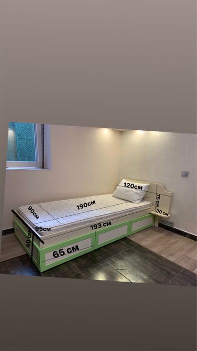 Дитяче ліжко односпальне