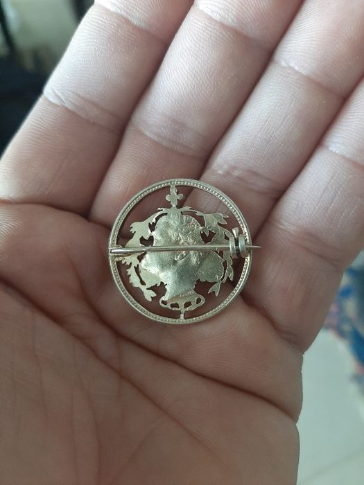 D. Manuel II - 1908 - Monarquia Pin Soberbo - Único
