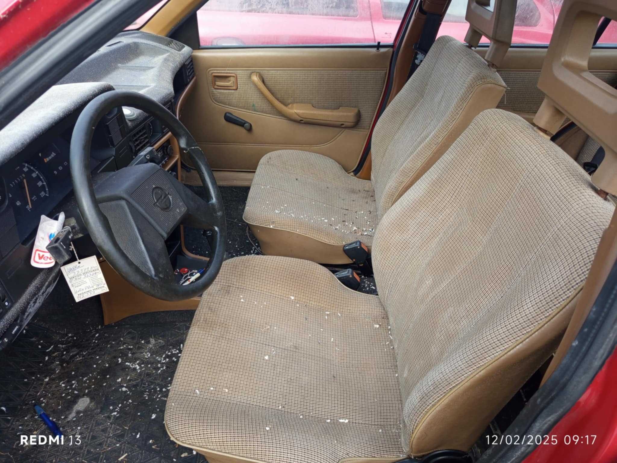 Para peças Opel Kadett 1.3 S ano 1985