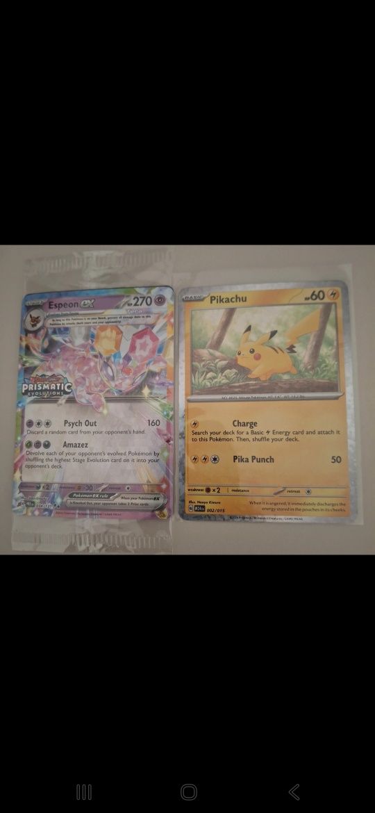 Lote Pikachu, Espeon