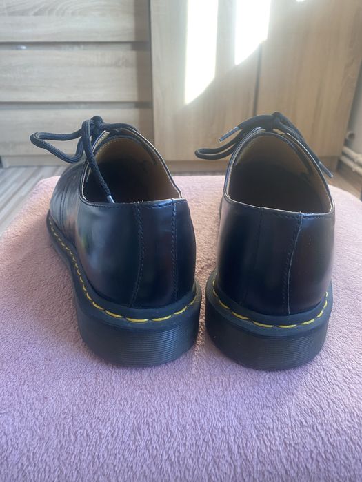 Dr. Martens 1461 Półbuty męskie, Black Smooth, rozmiar 42
