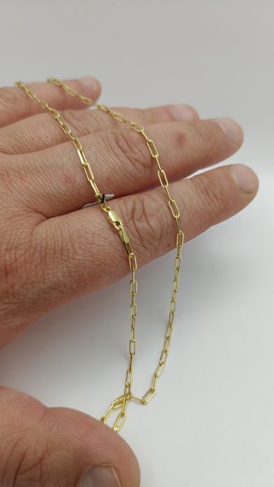 Złoty Łańcuszek Spinacz Pr.585 Nowy Zapraszamy