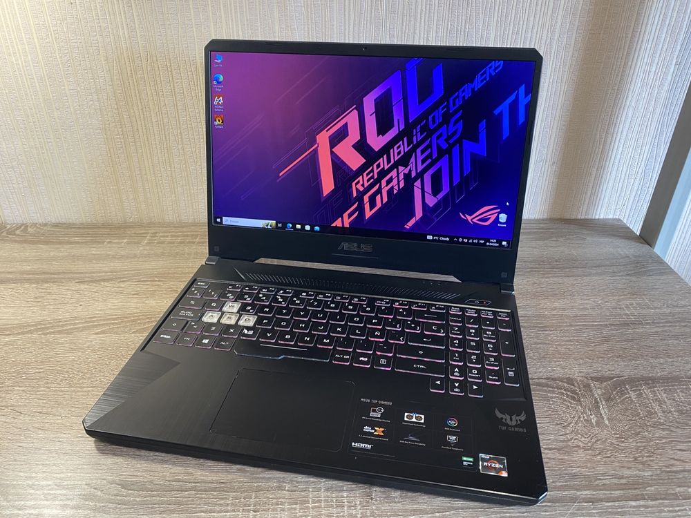 Ігровий! GTX 1650! Asus Tuf Gaming! Ryzen 5 3550H, 8RAM, 1tb ssd