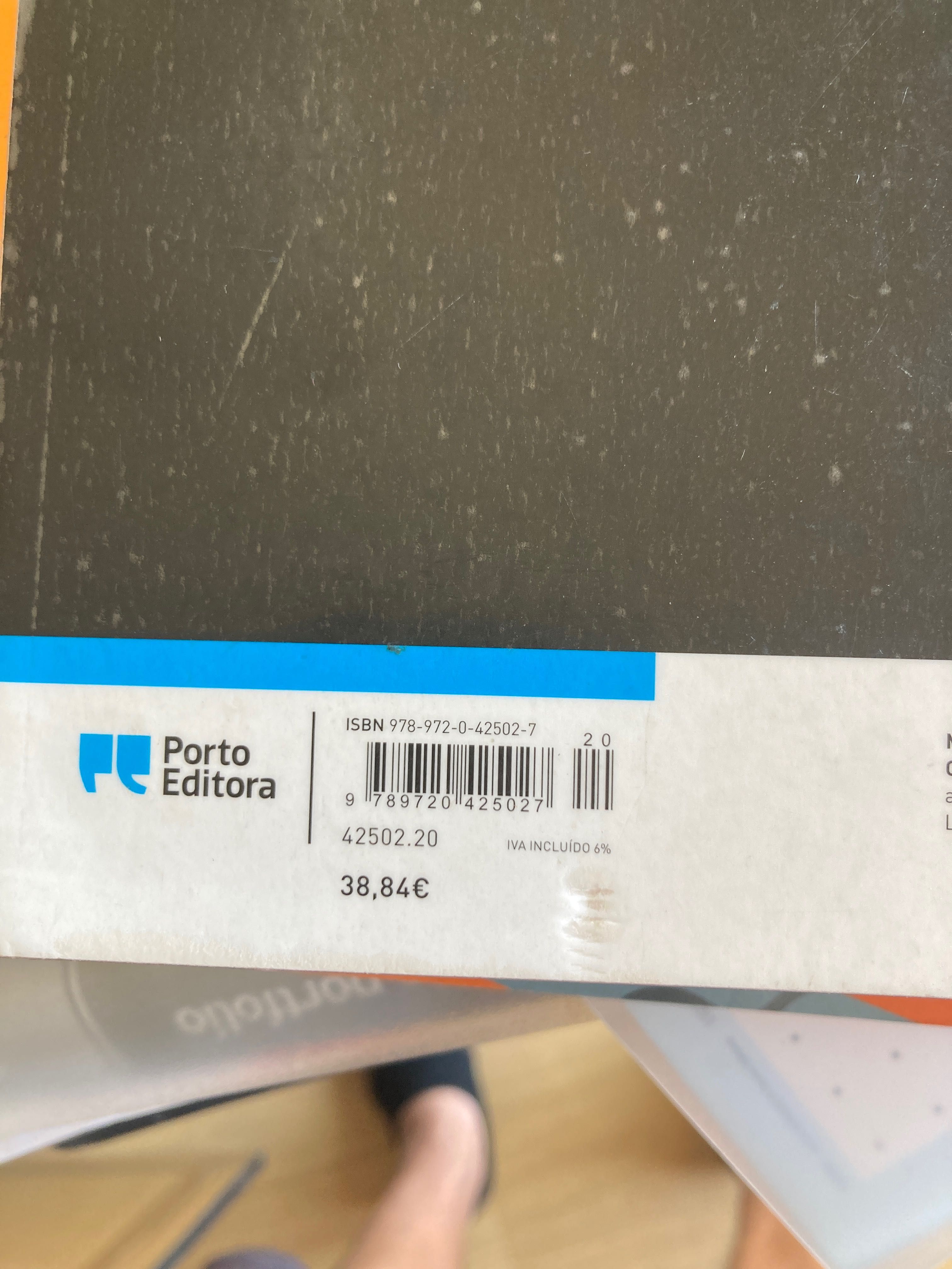 Livro 11º ano Novo Espaço - novo e plastificado