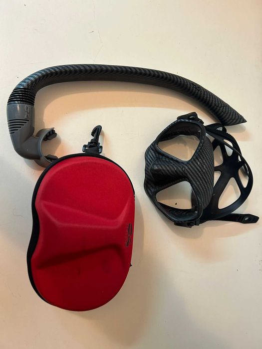 Máscara Caça submarina C4 Condor Carbono Silicone