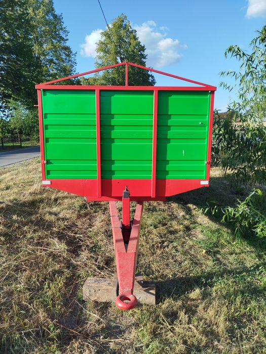 Wywrotka przyczepa skorupa skorupowa do zboża jednoosiowa części rama