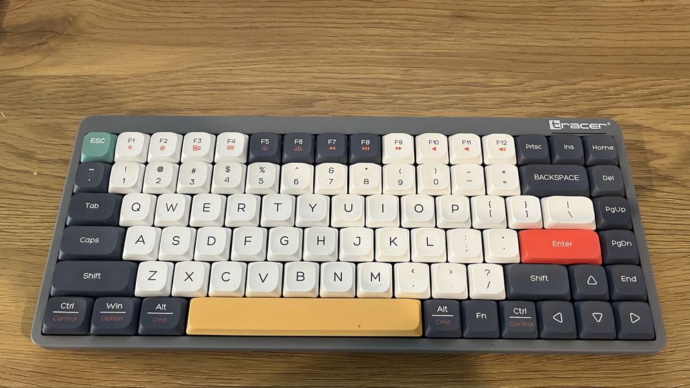 Klawiatura gamingowa Tracer FINA 84 grey
