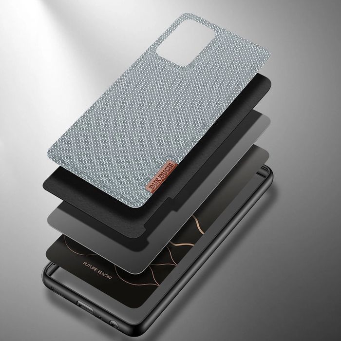 Dux Ducis Fino etui pokryte nylonowym materiałem Samsung Galaxy A72 4G