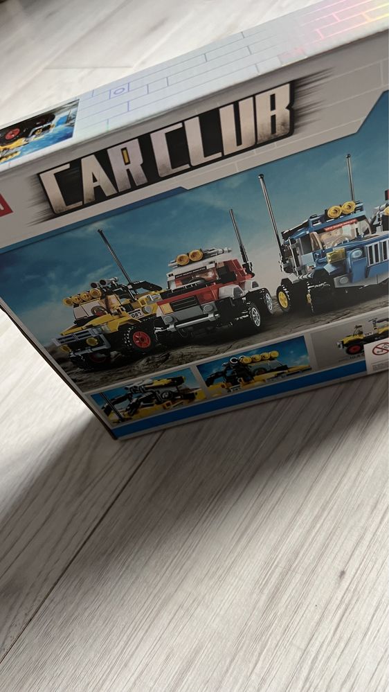 Klocki tylu lego auto