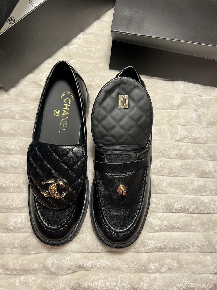 Sapato mocasim chanel