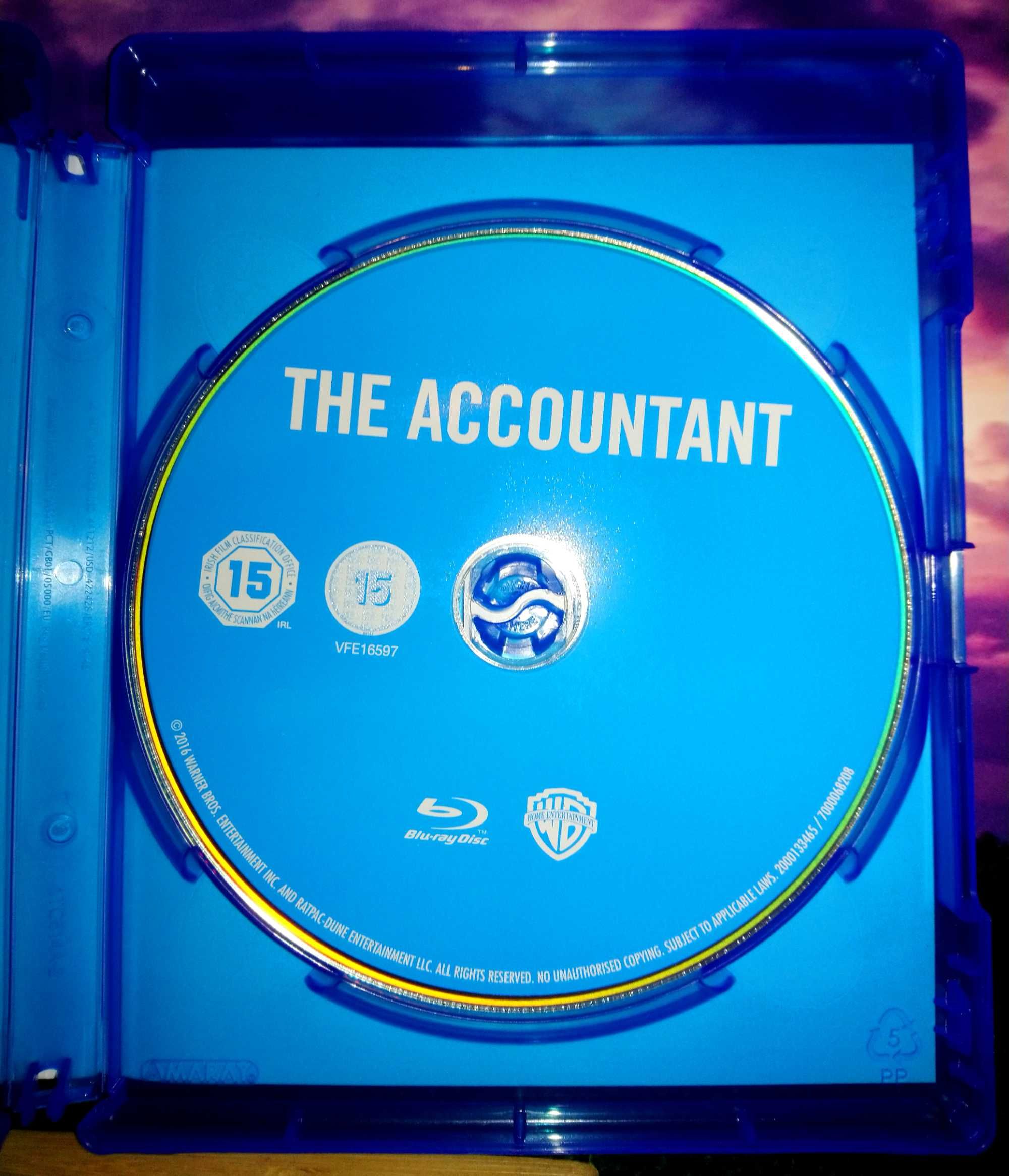 Blu-ray film: "Księgowy” / „The Accountant”