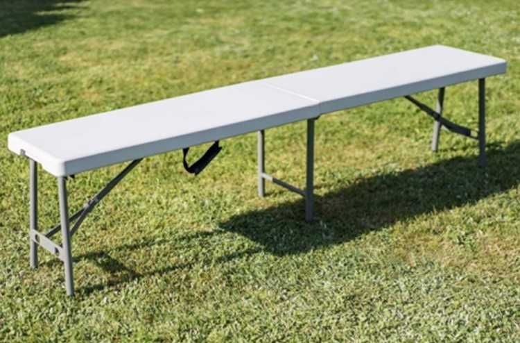 Скамейка, лавка складная, усиленная длиной 180 см.