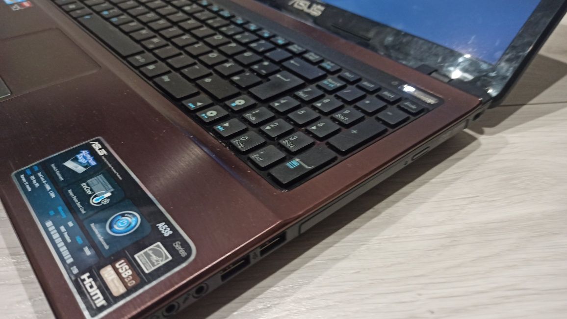 Asus i5 dysk SSD laptop 8gb ram do pracy nauki