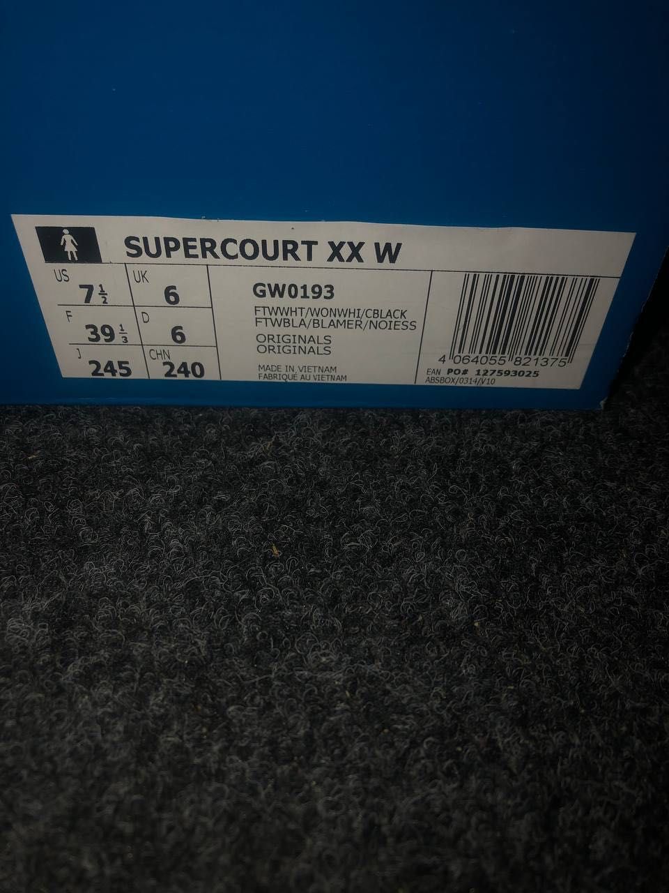 Кросівки жіночі adidas super court xx
