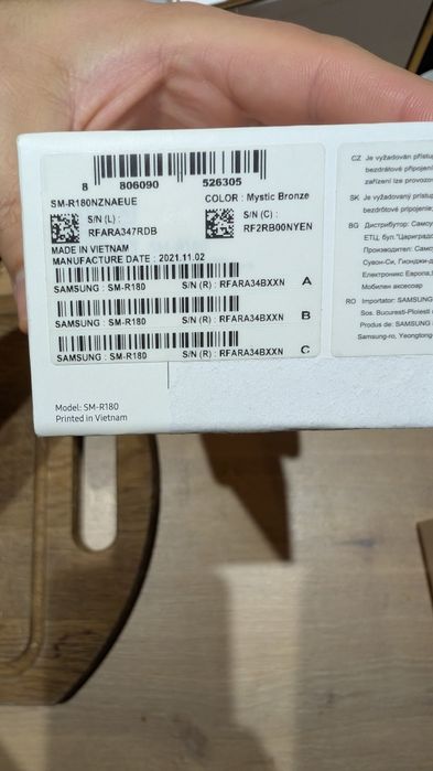 Samsung Galaxy Buds Live  – stan perfekcyjny  + gratis myszka Razer !