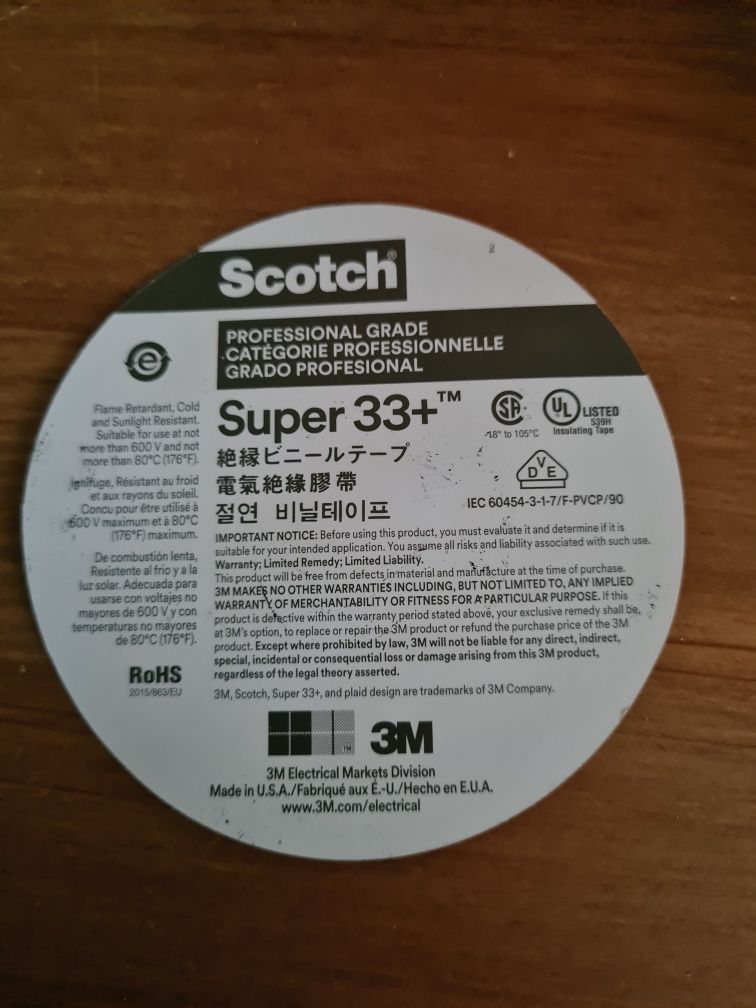 Taśma izolacyjna 3M SCOTCH