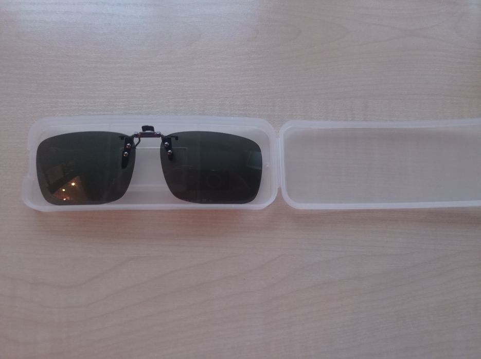 nakładka przeciwsłoneczna, polaryzacyjna na okulary korekcyjne