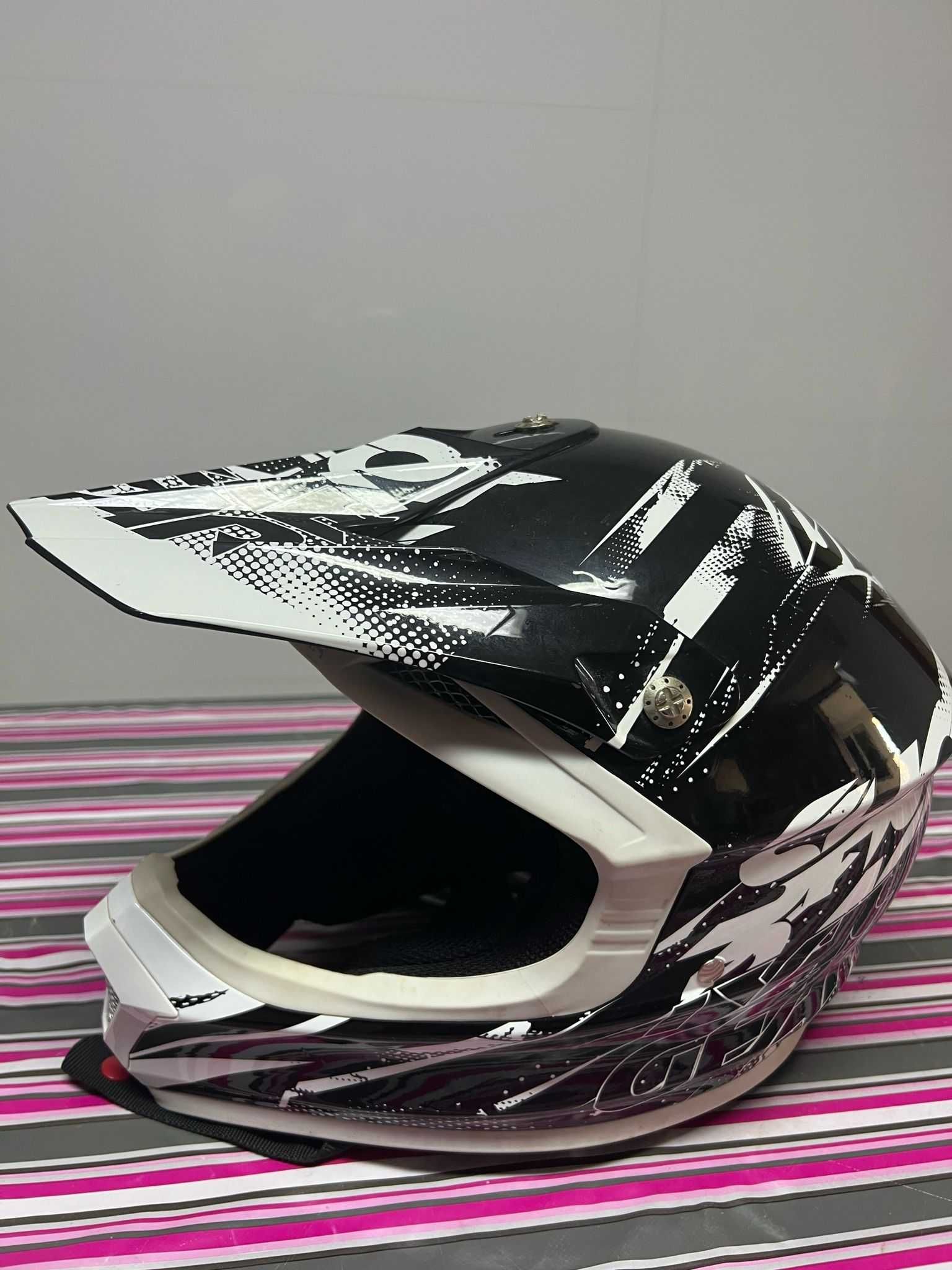 Capacete de mota