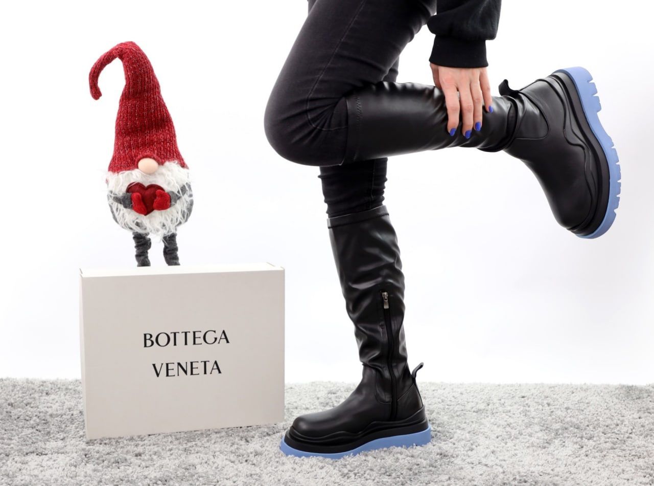 Bottega Veneta botki damskie zimowe premium jakość inne kolory top