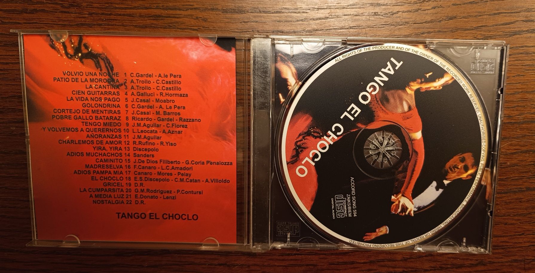 Tango El Choclo CD