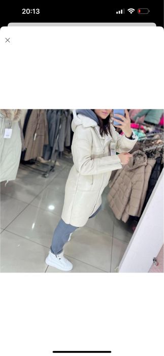 Куртка жилетка трансформер Towmy дублянка коротка довга