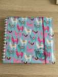 Caderno argolas, lama, novo