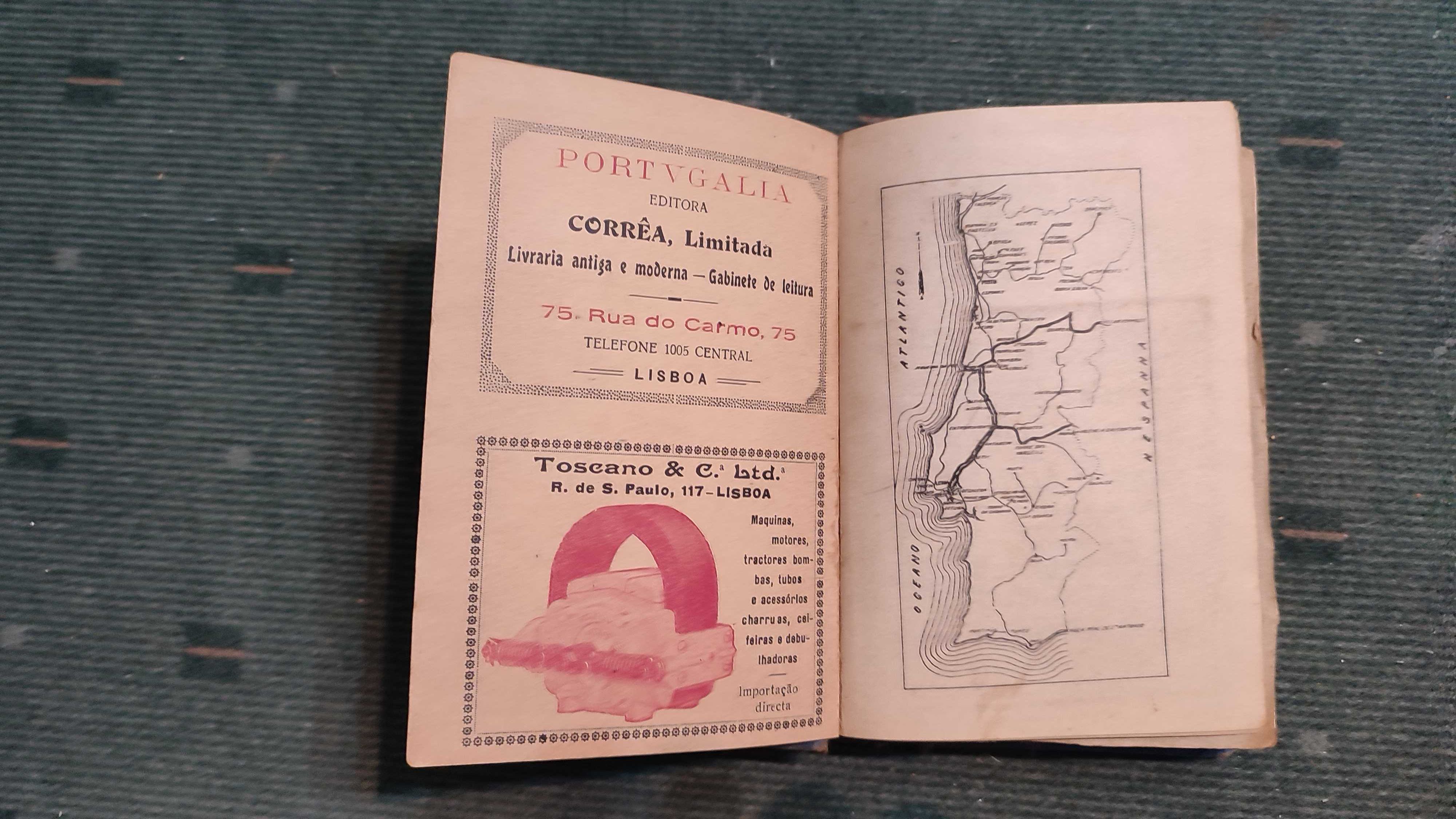 Manual do Viajante em Portugal - Auto-Gazo Mobiloil, 1924
