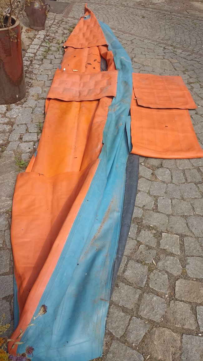 Kajak dmuchany używany. Czechosłowacki.