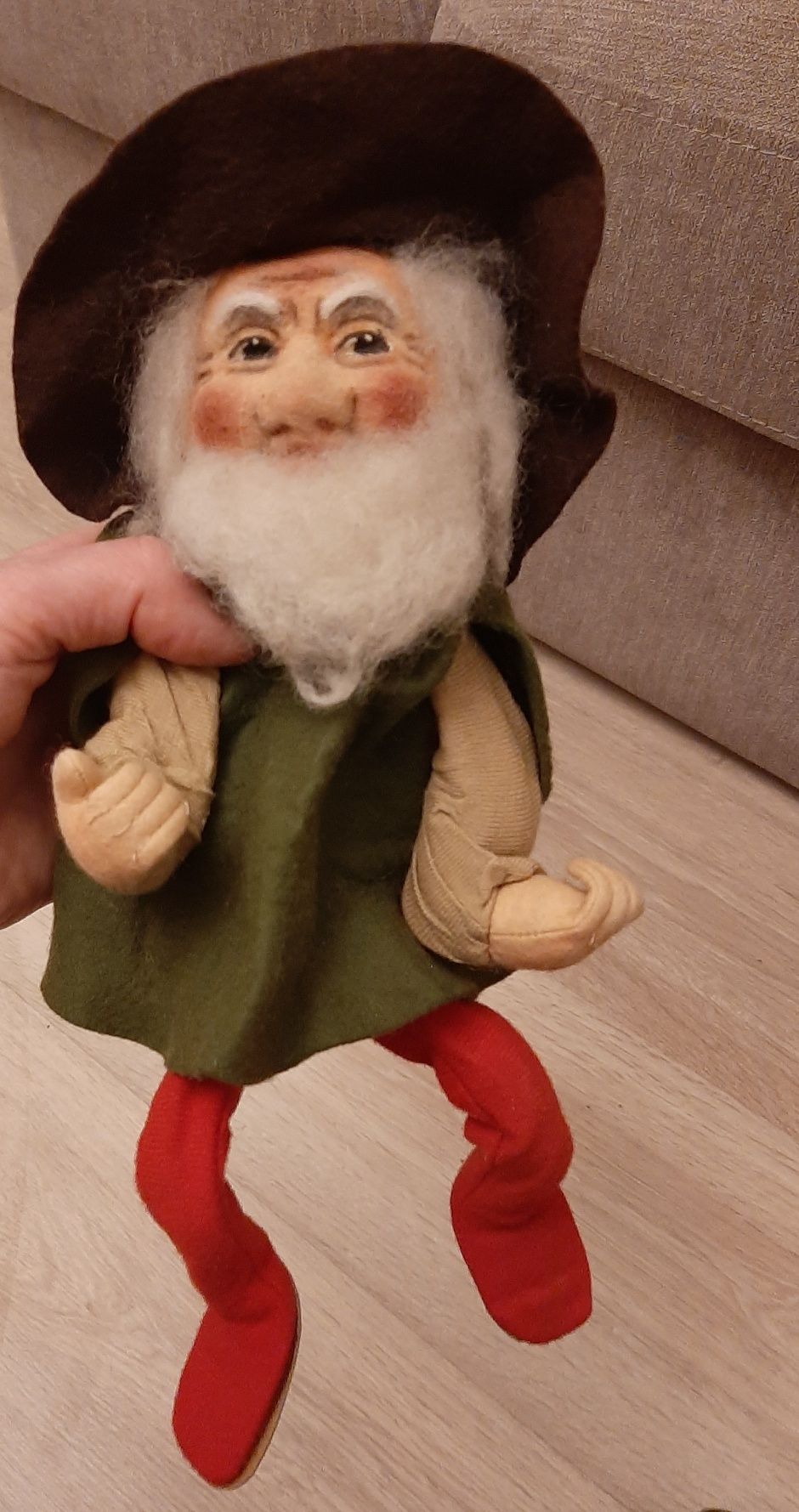 Немецкая винтажная интерьерная кукла