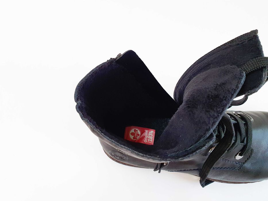 Женские ботинки Rieker 40 25.5-26 см 8.5 US черные