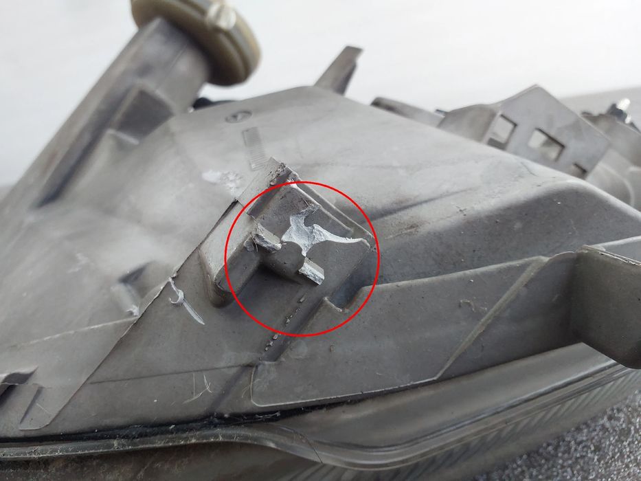 Ótica / farol direita MERCEDES-BENZ Classe A (W168)