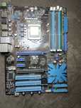 Комплект: МП asus p7p55 lx + cpu intel i5-760 + ram 4gb 1666mhz