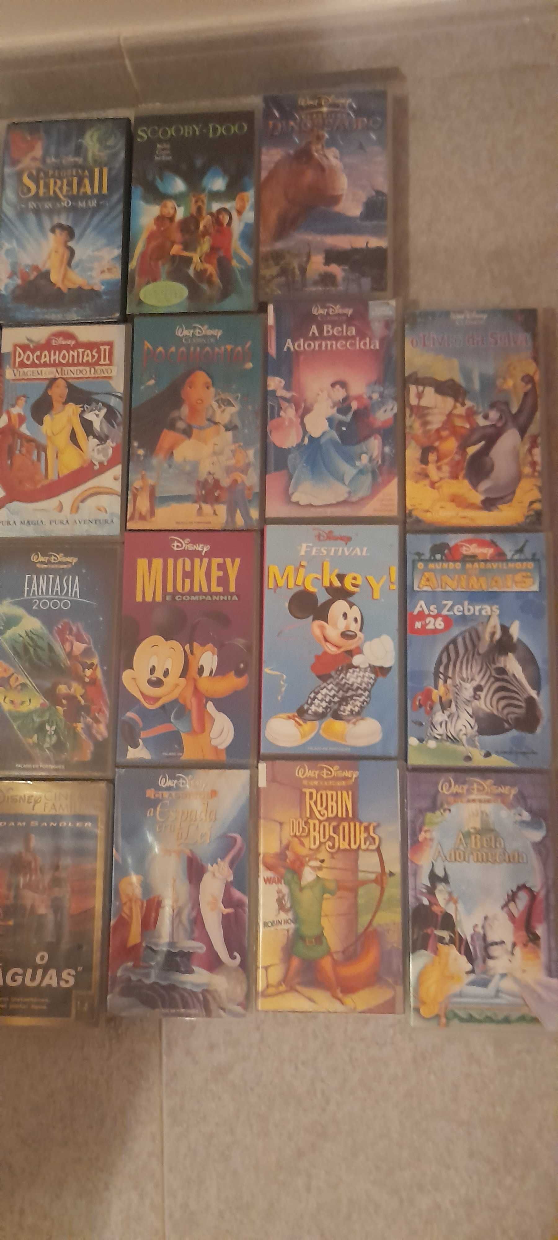 Filmes da Disney em vhs