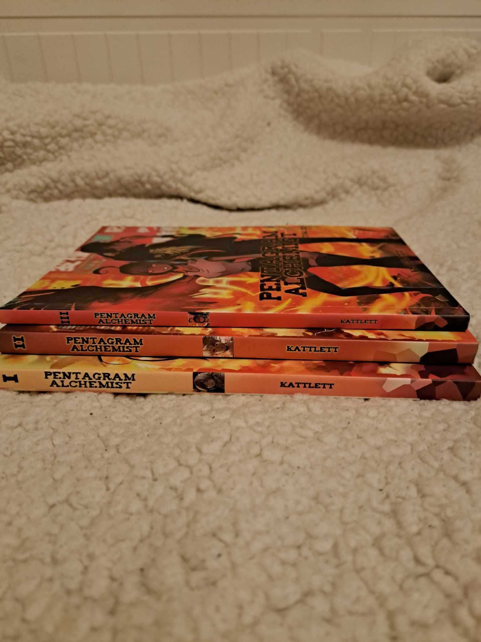 Pentagram Alchemist 1-3 manga Katt Lett