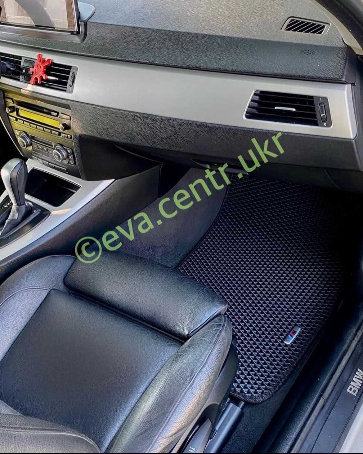 Коврики EVA ЄВА ЕВА для всіх авто Логотип Підпятник Салон Багажник