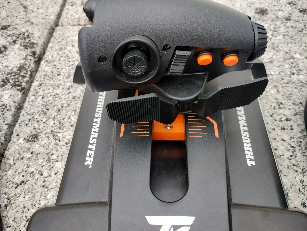 Hotas + pedals Thrustmaster T16000M TWCS upgraded corehawk3D