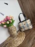 Torebka do ręki mała Burberry w kratke vintage