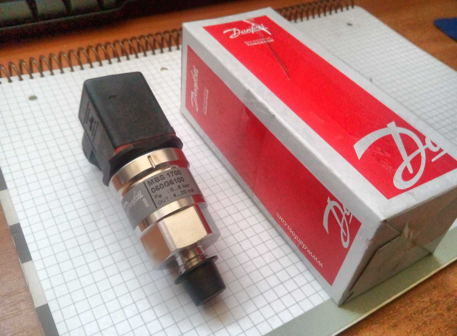 датчик тиску 0-6 bar 4-20 mA Danfoss MBS1700 060G6100