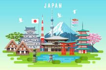 Magnes na lodówkę Japonia Japan