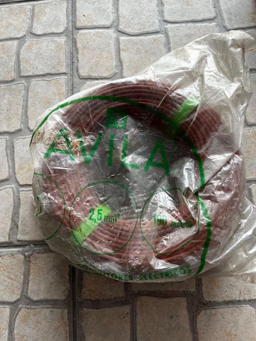 Cabos Elétricos de cobre (tipos de cabo na descrição)