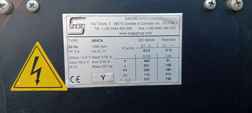 Agregat Prądotwórczy 100 110 kw 120 kw 125 130 kva 150 KVA Leyland