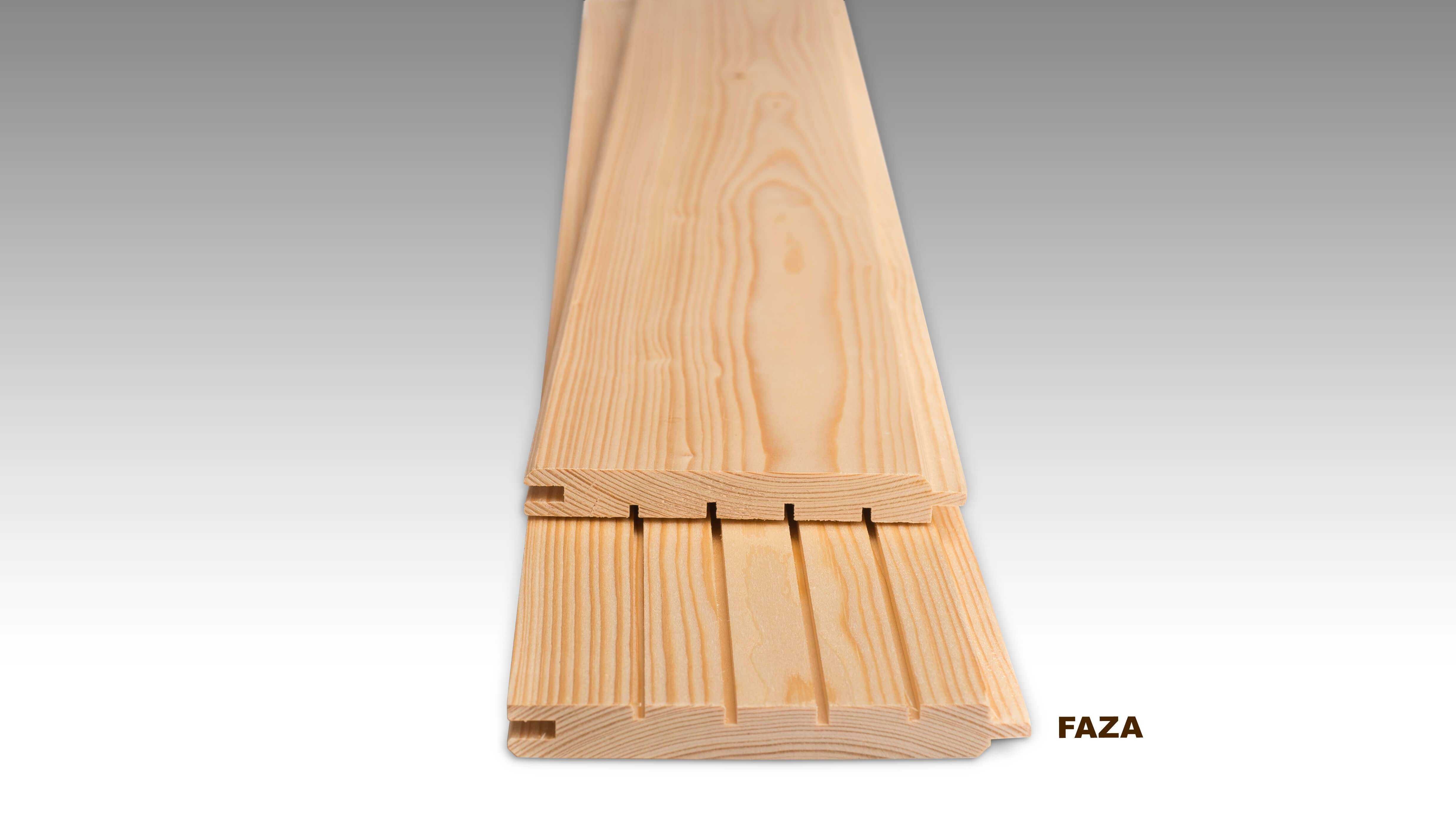 Podbitka 14x121 faza soft boazeria deski na saunę DREWNO Z PÓŁNOCY
